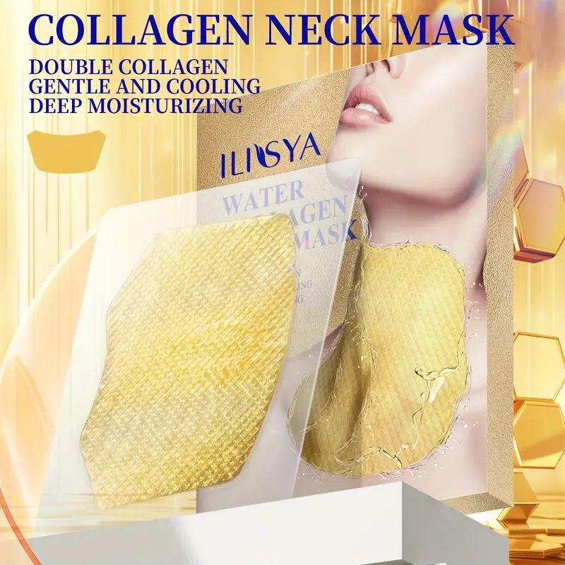 Aqua Collagen Neck Mask: Moisture Boost
