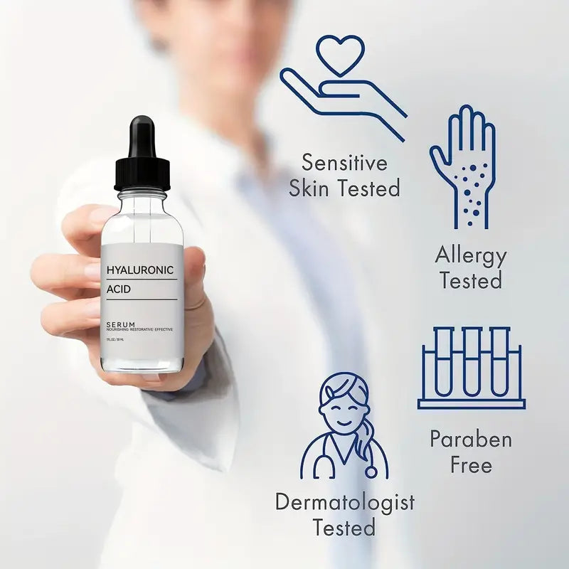 Hyaluronic Acid Serum: Facial Moisturizer