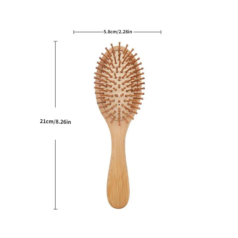 Bamboo Hairbrush: Hair & Scalp Care