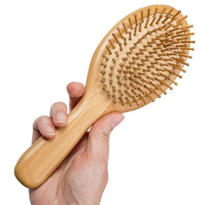 Bamboo Hairbrush: Hair & Scalp Care