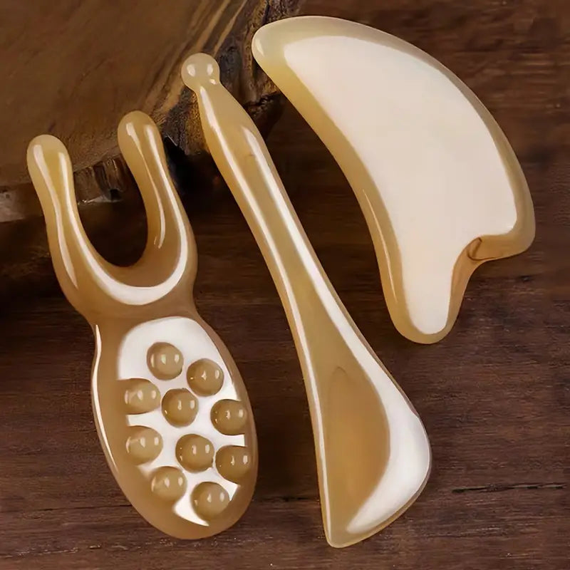 Facial Stress Relief Set: Massage Tools