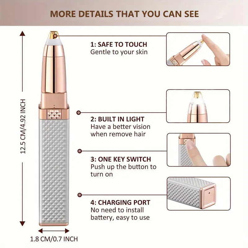 4-in-1 Epilator: Painless Hair Removal