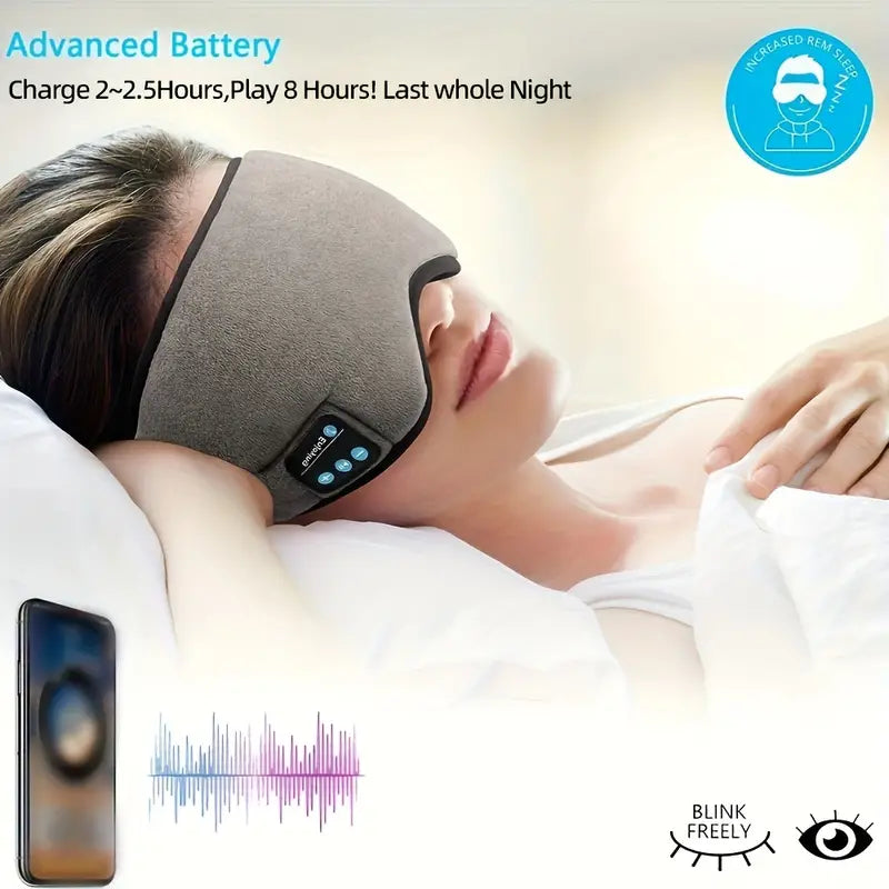 Sleep Mask: Music Player & Eye Cover