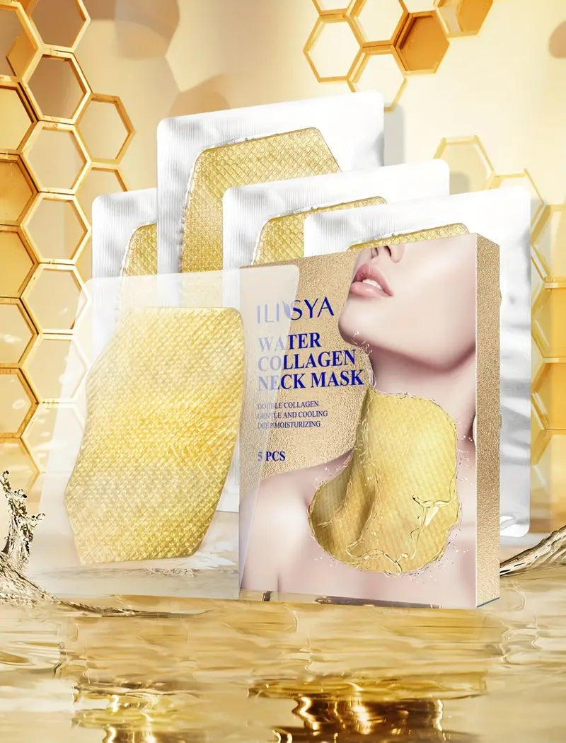 Aqua Collagen Neck Mask: Moisture Boost