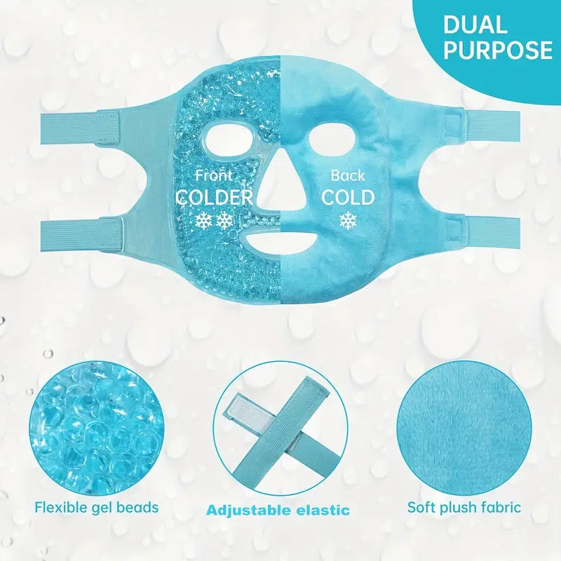 Facial Gel Mask: Hot & Cold Compress