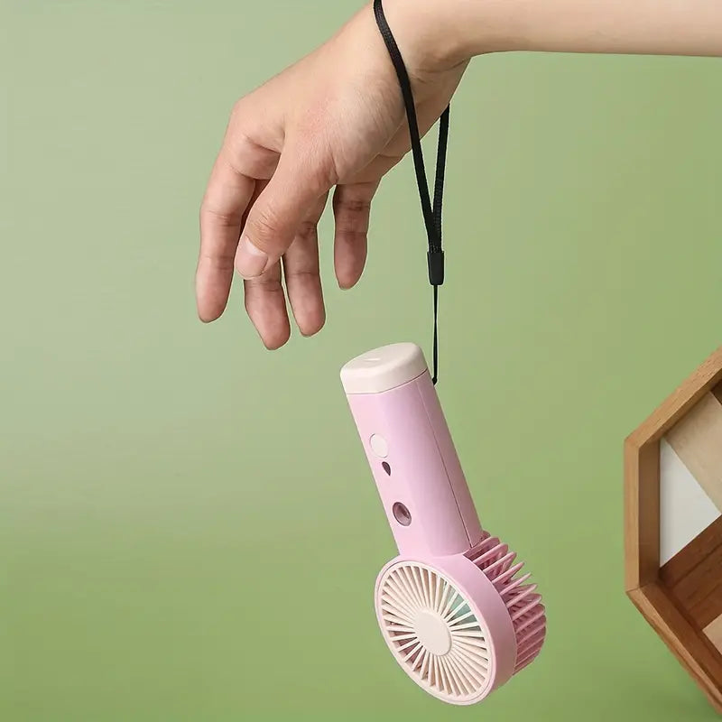 Handheld Cooling Mist: Portable Fan