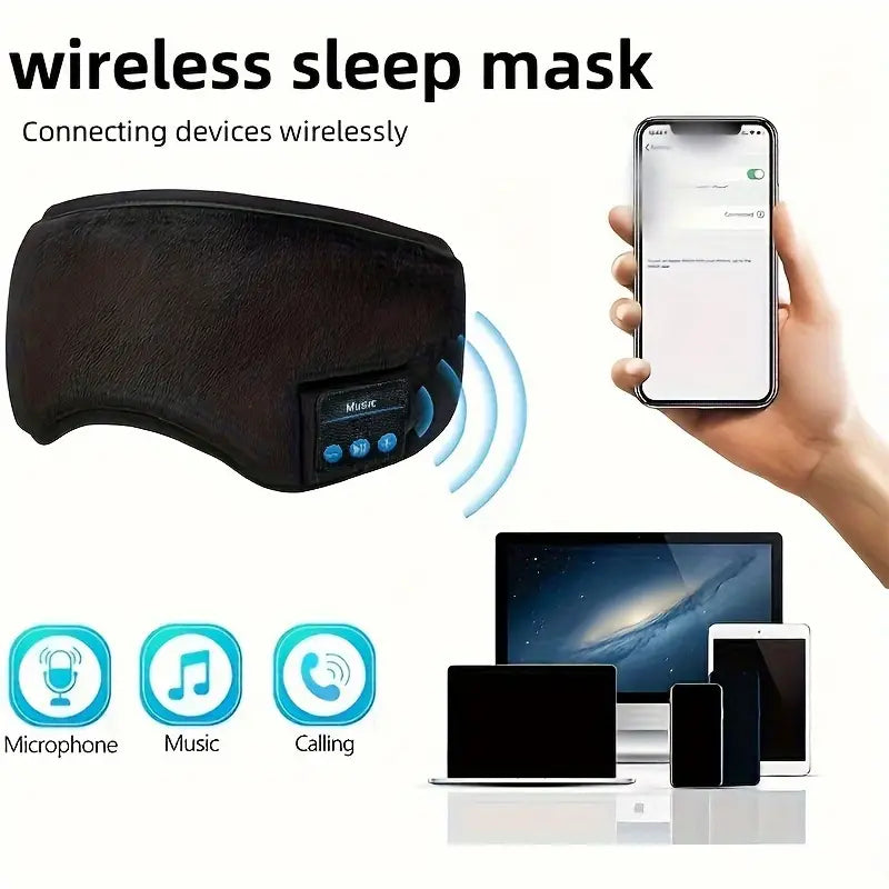 Sleep Mask: Music Player & Eye Cover