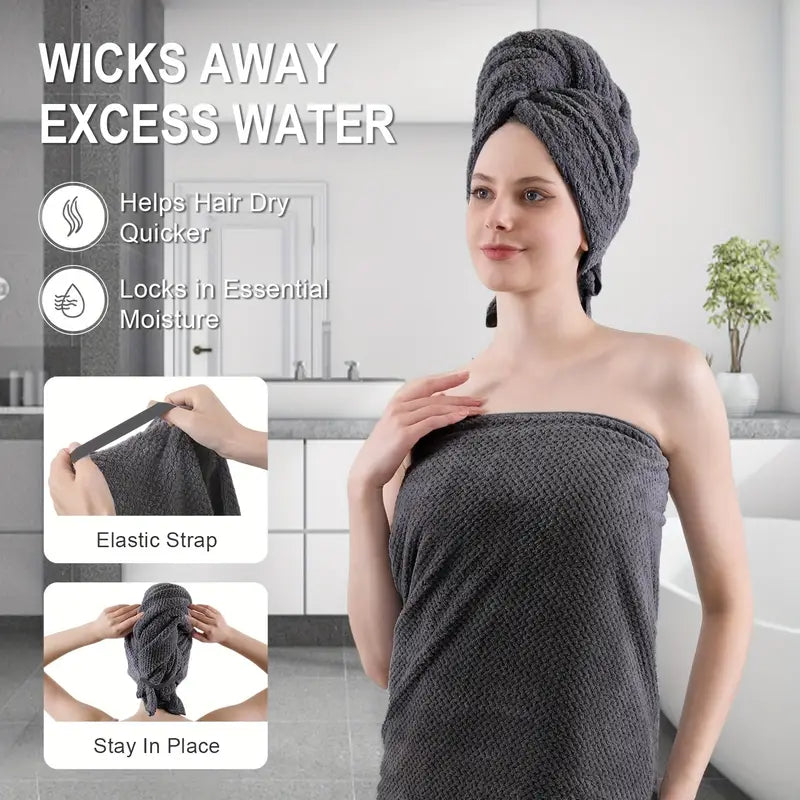 Ultrasoft Microfiber Hair Towel