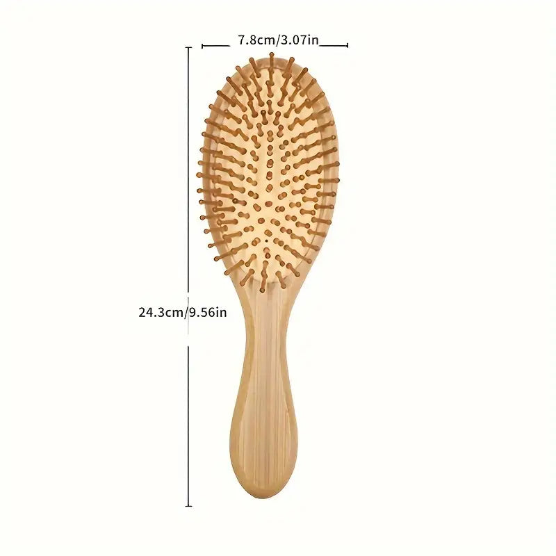 Bamboo Hairbrush: Hair & Scalp Care