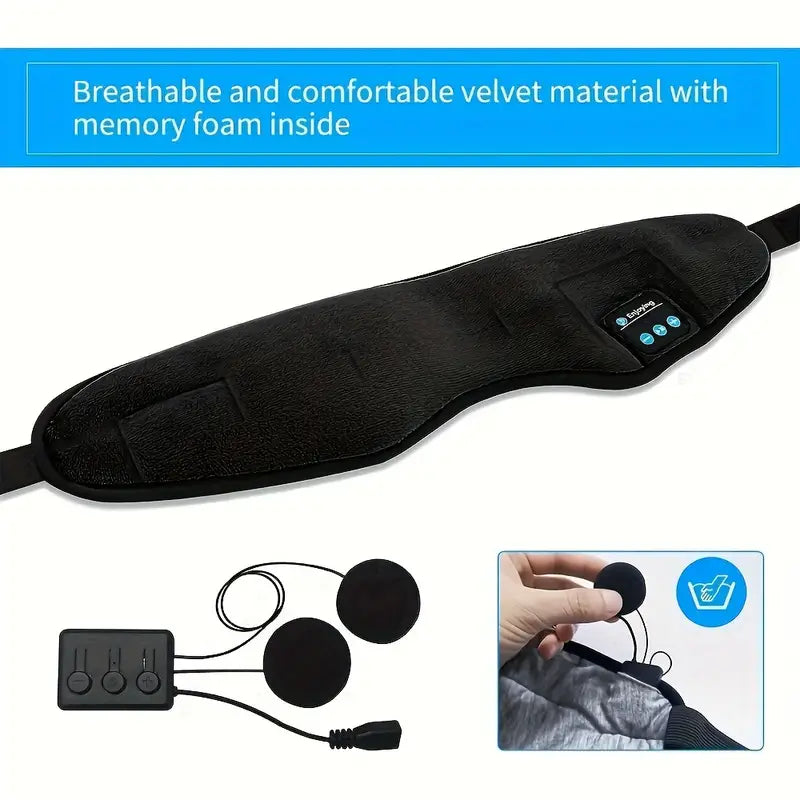 Sleep Mask: Music Player & Eye Cover