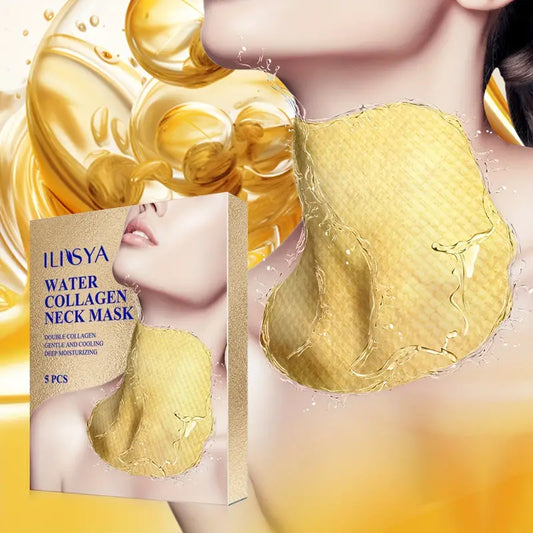 Aqua Collagen Neck Mask: Moisture Boost