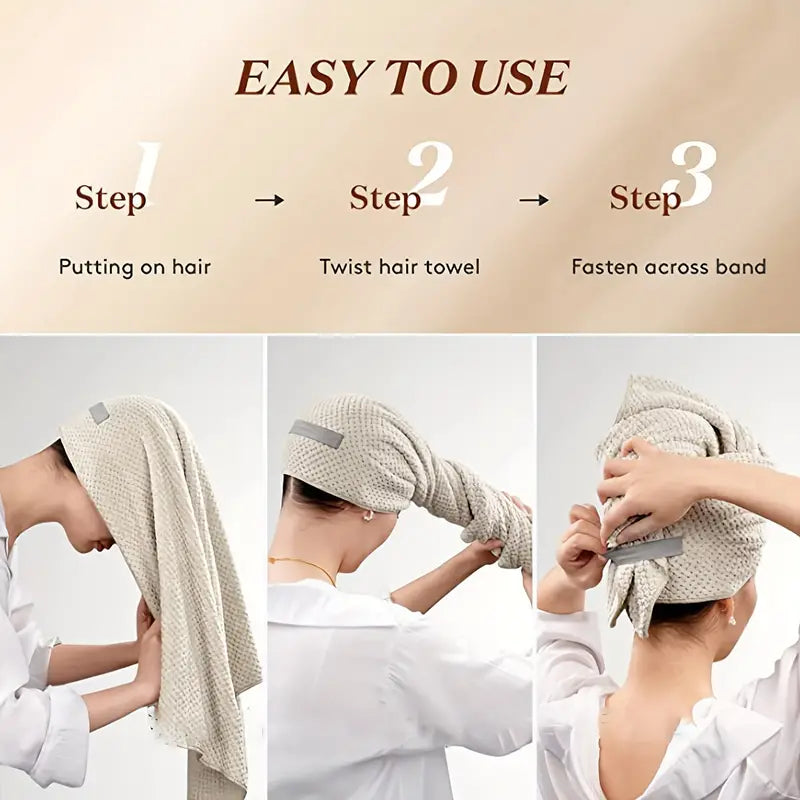 Ultrasoft Microfiber Hair Towel