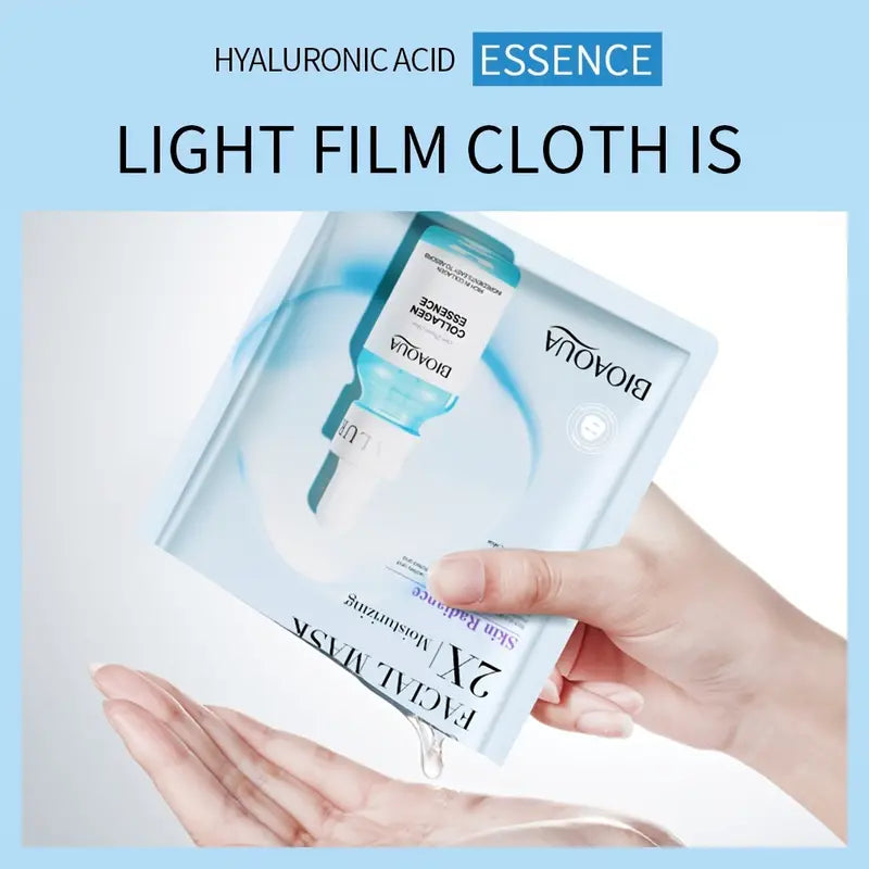 Hyaluronic Facial Sheet: Hydration Boost