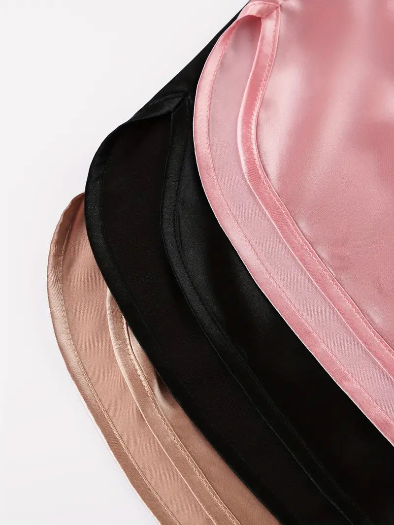 Satin Dream: Luxe Pajama Set