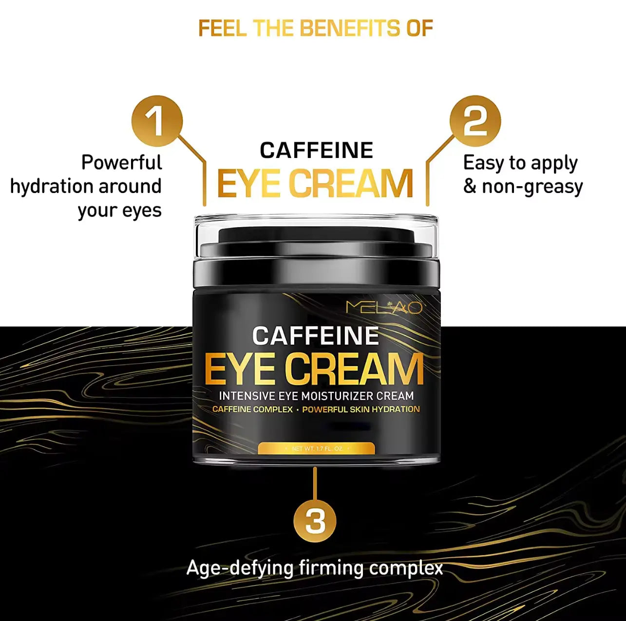Caffeine Eye Cream: Intensive Moisturizer