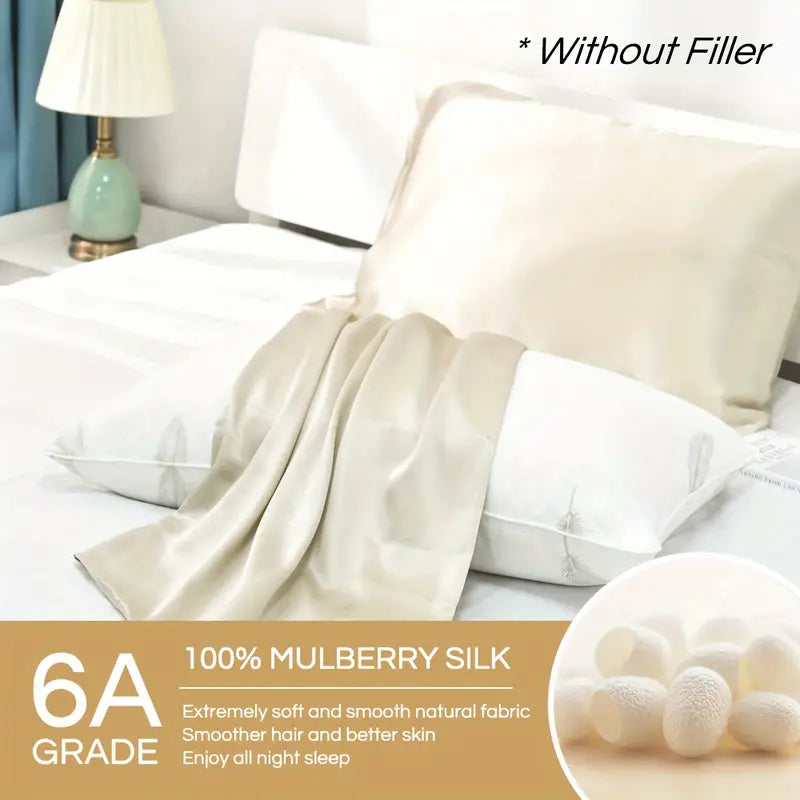 Pure Mulberry Silk: Pillowcase (1pc)