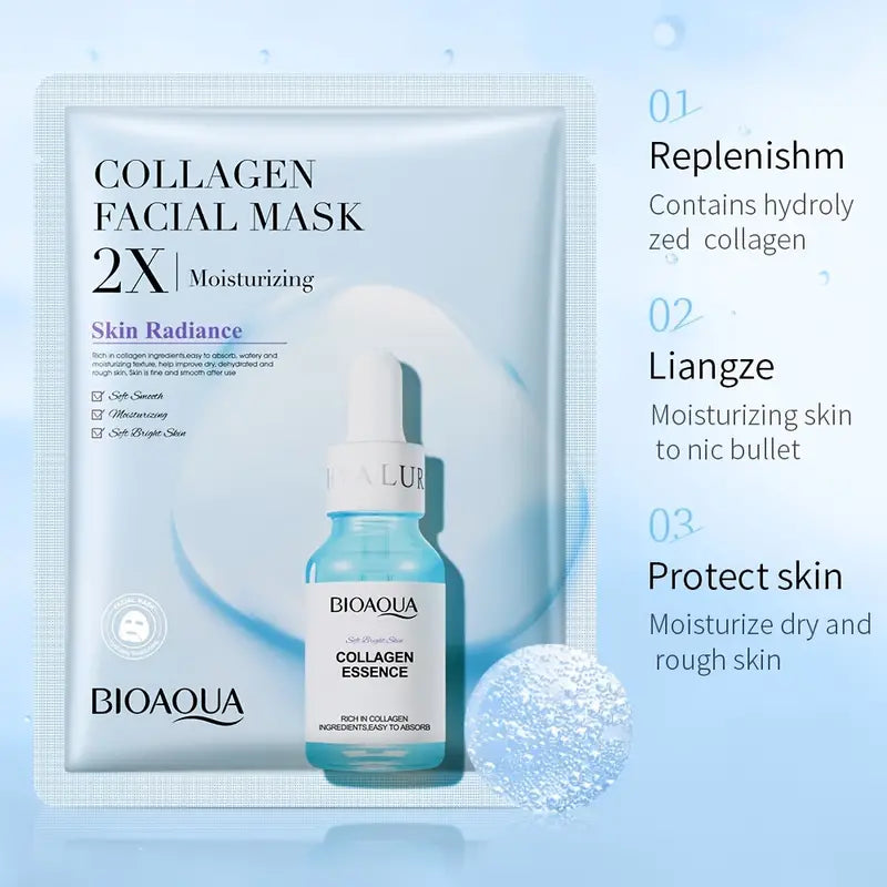 Hyaluronic Facial Sheet: Hydration Boost