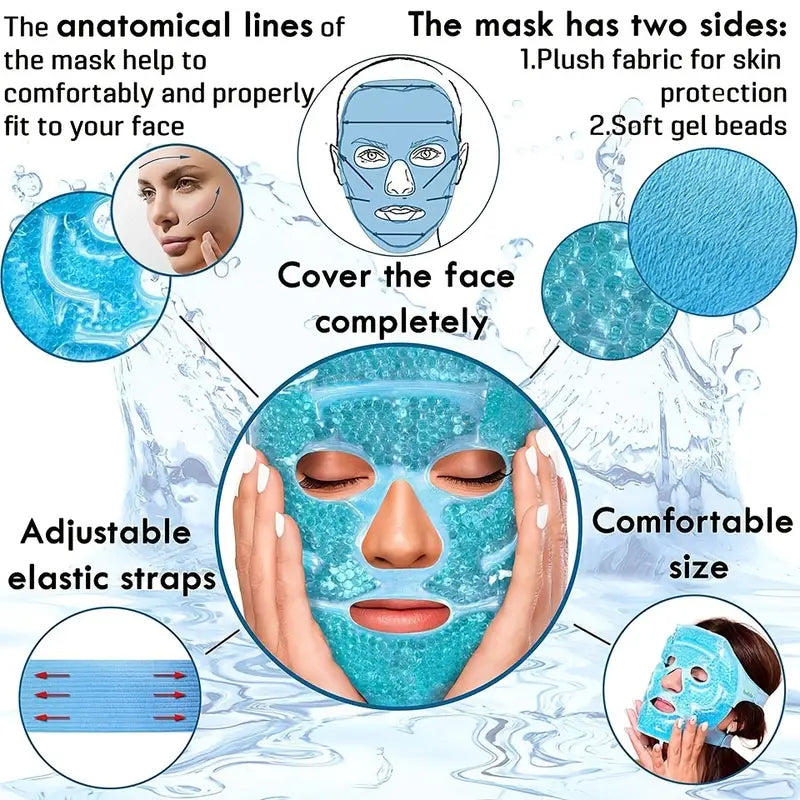 Facial Gel Mask: Hot & Cold Compress