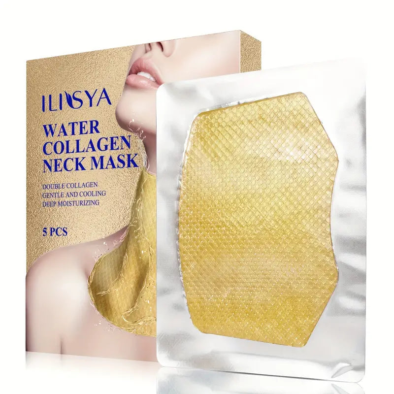 Aqua Collagen Neck Mask: Moisture Boost