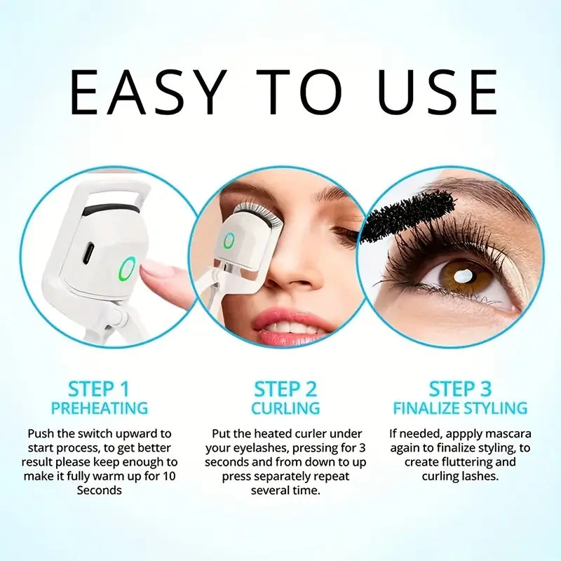 Electric Eyelash Curler: Long-Lasting Curl