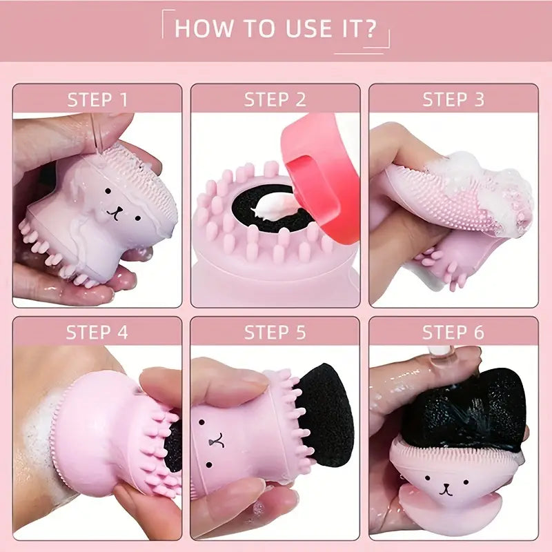 Exfoliating Cleanser: Silicone Brush (1pc)