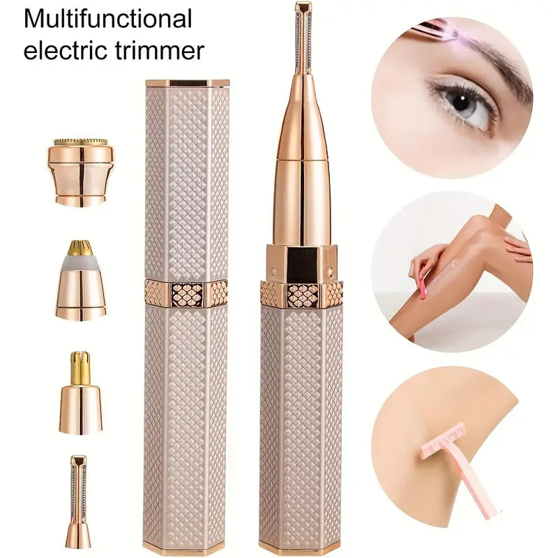 4-in-1 Epilator: Painless Hair Removal