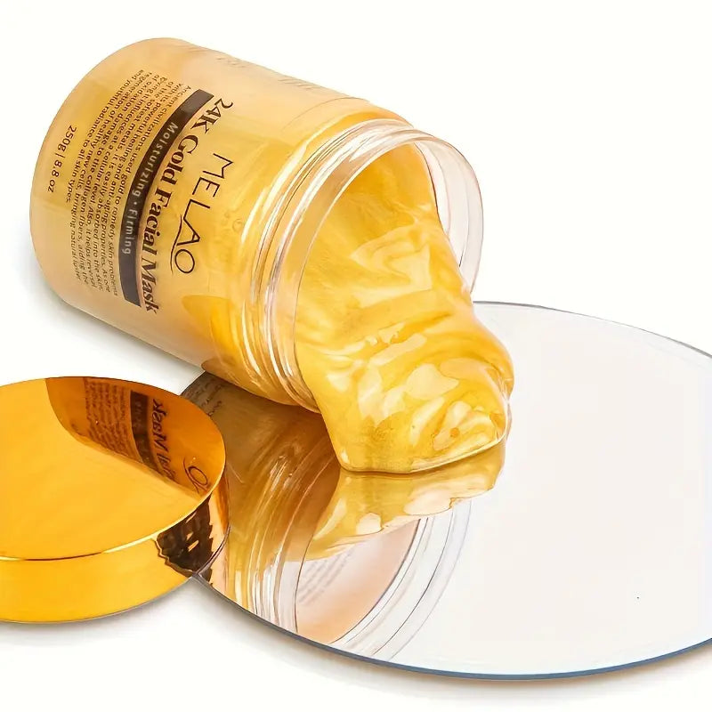 24k Gold Radiant Glow: Collagen Mask