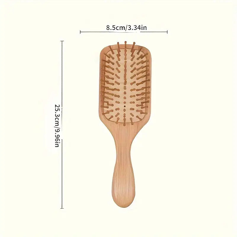 Bamboo Hairbrush: Hair & Scalp Care
