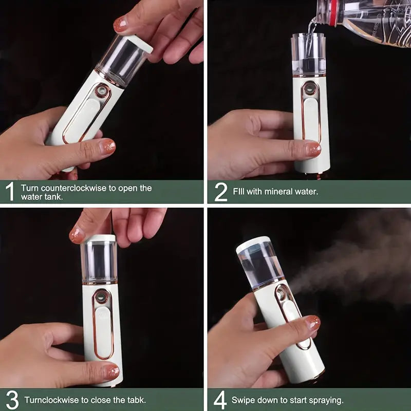 Nano Mist Sprayer: Instant Skin Hydration