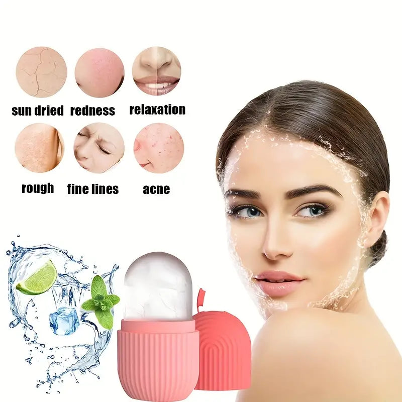 Puffiness Relief: Silicone Ice Roller