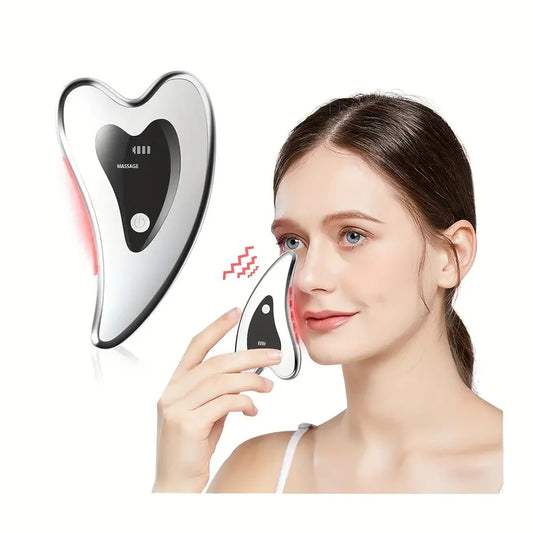 Facial Massager: Red and Blue Light