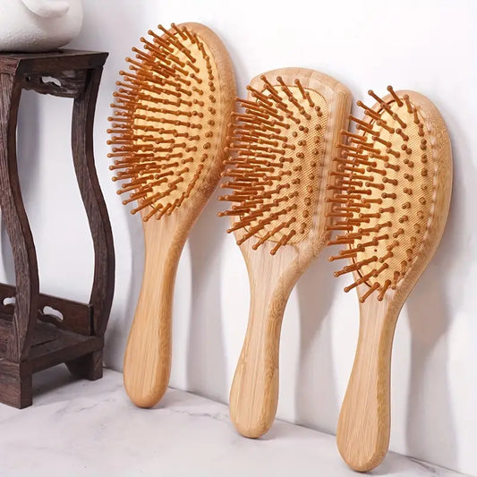 Bamboo Hairbrush: Hair & Scalp Care